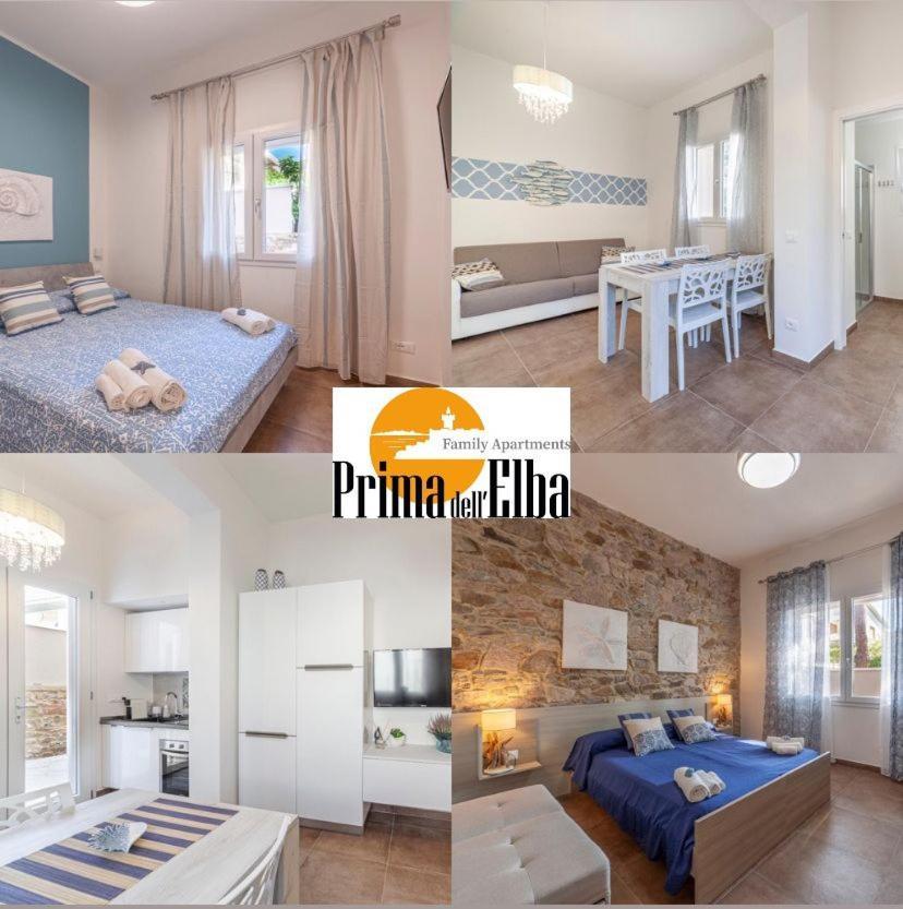 Prima Dell'Elba Family Apartments ปีออมบีโน ภายนอก รูปภาพ
