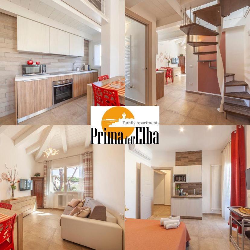 Prima Dell'Elba Family Apartments ปีออมบีโน ภายนอก รูปภาพ